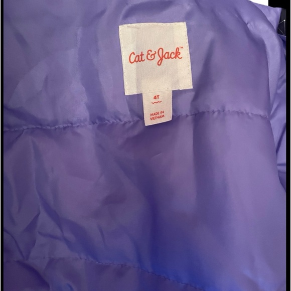 EUC Outer Space Hooded Fleece Lined Water Proof Puffer Snow Jacket Girl’s 4T - Picture 11 of 15